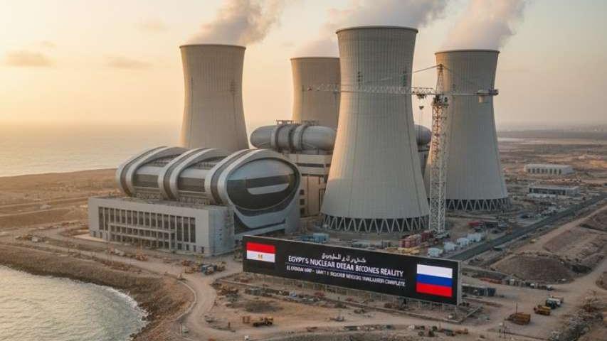 Milestone at El Dabaa Plant