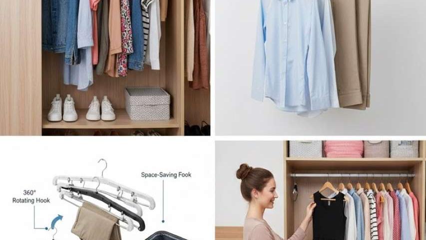 Clothes Foldable Multi Hanger