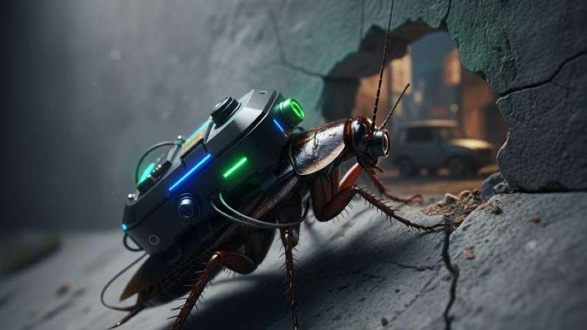 Germany Tests AI Cyborg Cockroaches for Surveillance