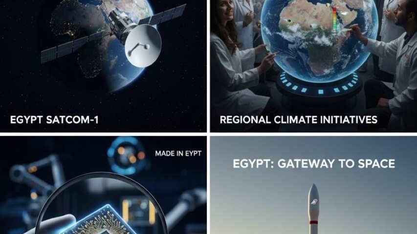 مصر تطلق القمر الصناعي SPNEX بنجاح