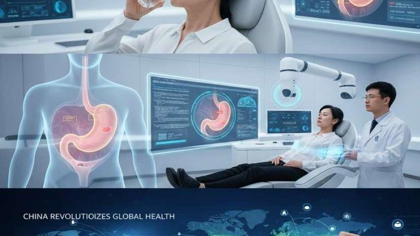 Gastric Examinations with AI-Powered Smart Capsules