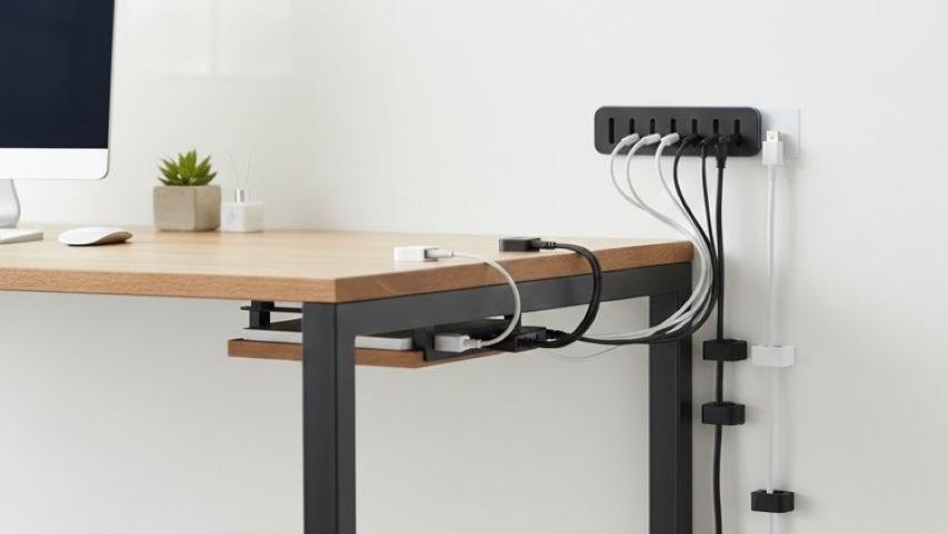 Self-Adhesive Cable Clips