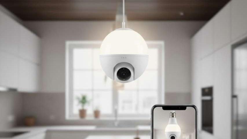 Smart Bulb Camera