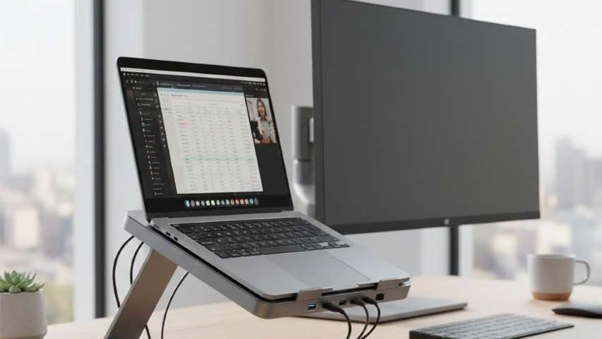 Docking Laptop Stand