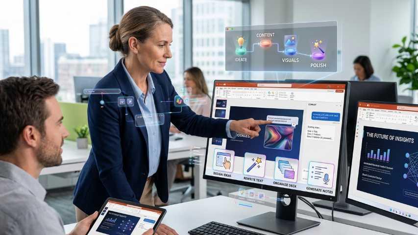 Using AI in Microsoft PowerPoint: A Comprehensive Guide to Copilot and Intelligent Features