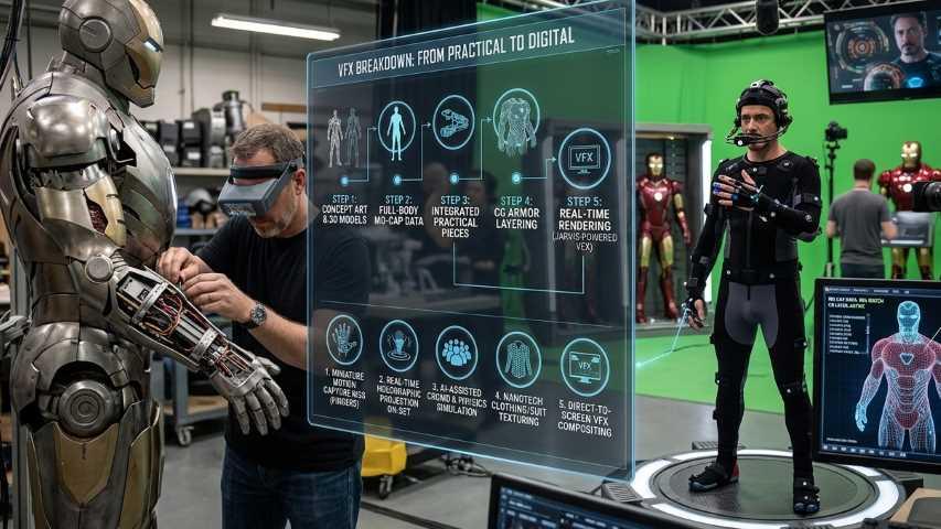Behind the Scenes: The Revolutionary Tech of the Iron Man Movies