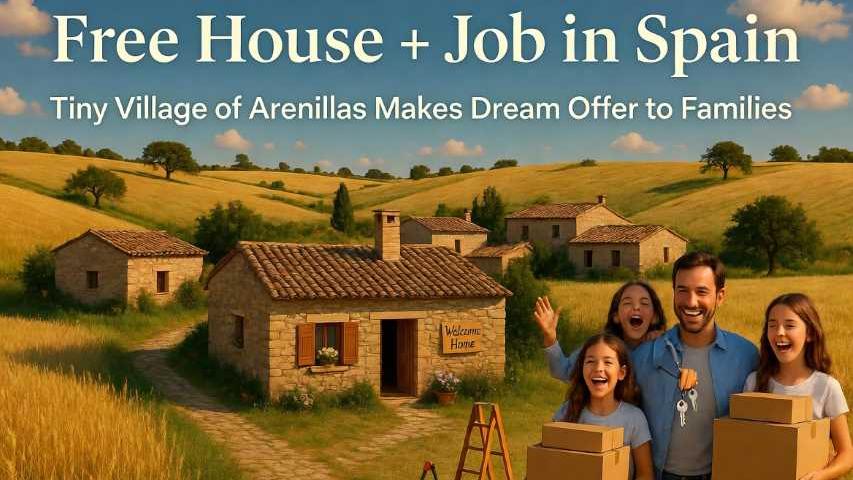 Free House + Job in Spain