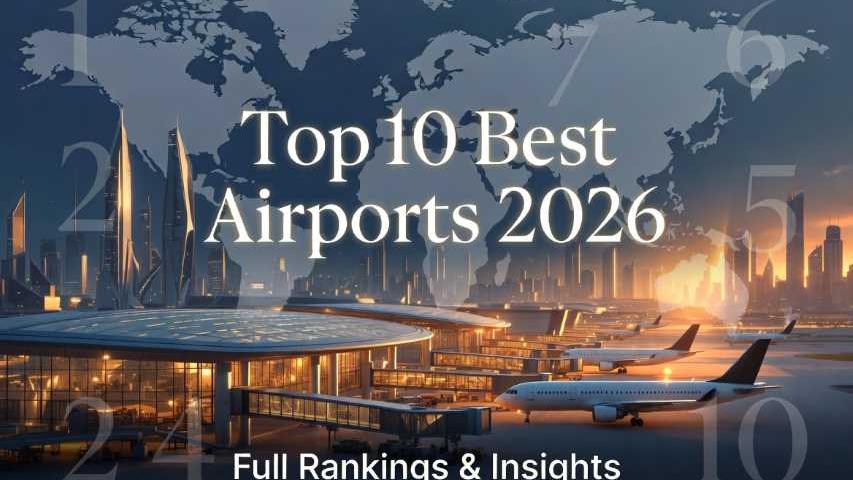 أفضل 10 مطارات في العالم لعام 2026 - التصنيفات الكاملة والتحليلات