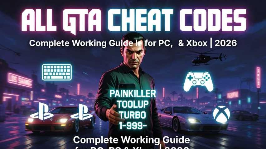 All GTA Cheat Codes List