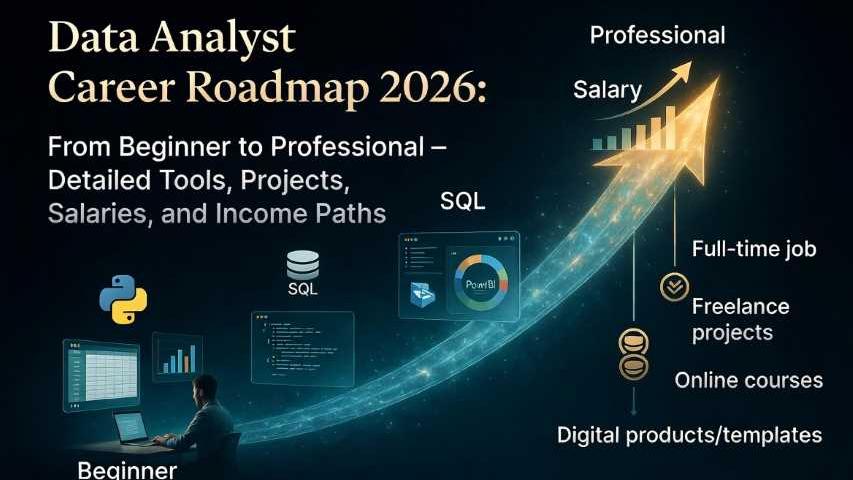 خارطة طريق مهنية لمحلل البيانات 2026