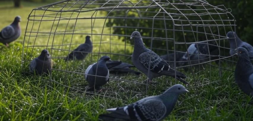 Pigeon Trap Door