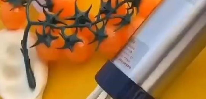 ماكينة المعكرونة الكهربائية المحمولة