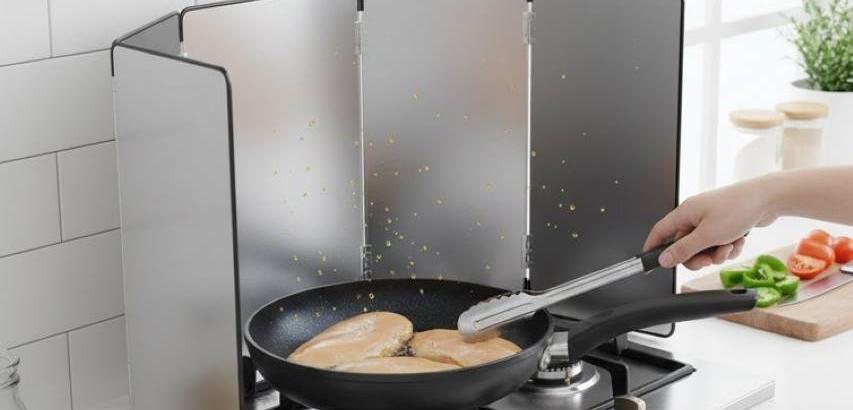 Kitchen Oil Splatter Guard