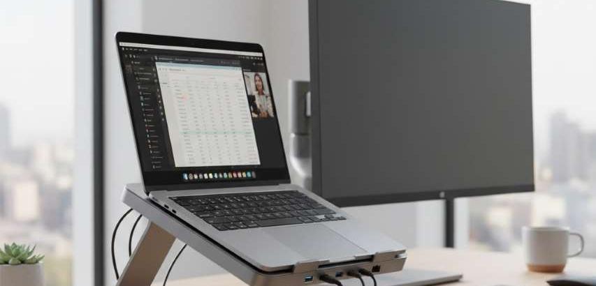Docking Laptop Stand