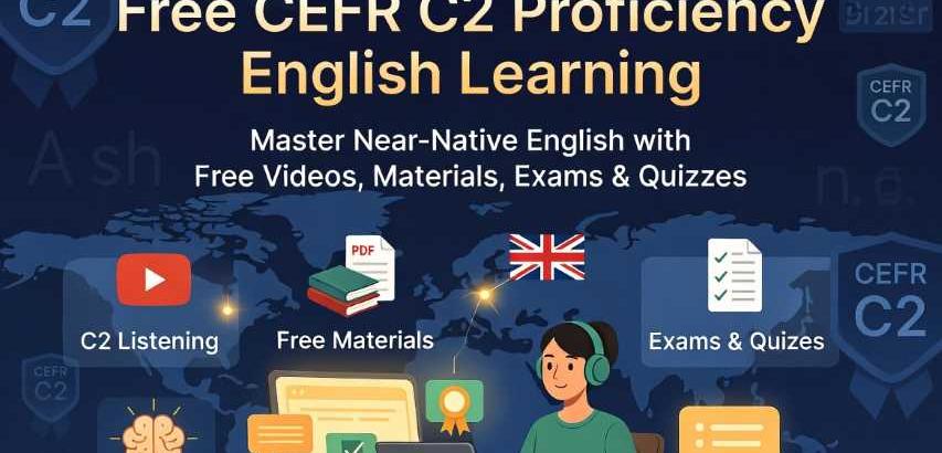 Free CEFR C2 Proficiency English Learning