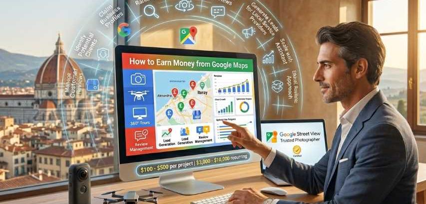 How to Earn Money from Google Maps